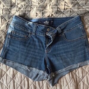 Hollister Blue Denim Shorts